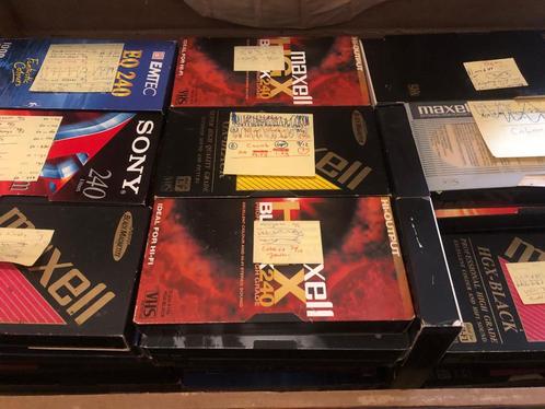120 x VHS opgenomen 1987-2002 (kleinkunst + NL series), Cd's en Dvd's, VHS | Documentaire, Tv en Muziek, Gebruikt, Alle leeftijden