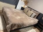 Bed/boxspring 160/200, Ophalen of Verzenden, Zo goed als nieuw, Tweepersoons, 150 tot 200 cm