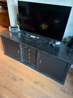 Mooie oude kast/tv meubel, Ophalen, Eikenhout, 150 tot 200 cm, Zo goed als nieuw