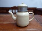 Antieke emaille koffiepot met filter, Antiek en Kunst, Antiek | Emaille, Ophalen of Verzenden