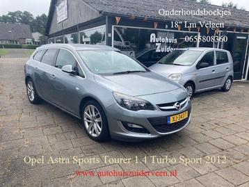 Opel Astra Sports Tourer 1.4 Turbo Sport 18" Lm Velgen Boekj beschikbaar voor biedingen