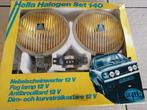 Nos nieuwe in de doos Hella Halogen set 140 vintage retro !!, Nieuw, Ophalen of Verzenden