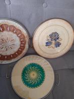 Vintage dienbladen, Ophalen of Verzenden, Gebruikt, Hout