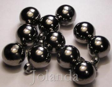 0266 Metallook Ronde Bedels (10 mm) beschikbaar voor biedingen