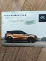 Land rover Range rover prijs - en specificatie lijst 2014, Land rover, Ophalen of Verzenden, Zo goed als nieuw, Overige merken