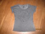 Street One grijs shirt met tijger maat 36, Street One, Ophalen of Verzenden, Korte mouw, Maat 36 (S)
