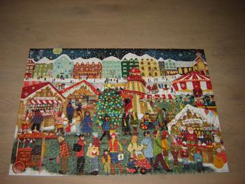 Kerstpuzzel Ravensburger KERSTMARKT 1000 st. beschikbaar voor biedingen
