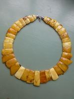 Vintage Collier straalsgewijs geregen Baltisch BARNSTEEN, Verzenden, Overige materialen, Ketting