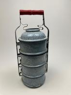 Voedselcontainer met 4 pannetjes., Ophalen of Verzenden