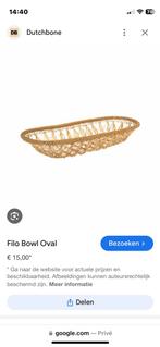 Dutchbone filo oval bowl, Nieuw, Overige materialen, Schaal of Schalen, Overige stijlen