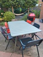 Fermob tuintafel - solide en stijlvol!, Ophalen, Gebruikt, Eettafel, Aluminium