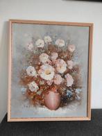 Een mooi schilderij op doek, Ophalen of Verzenden, Zo goed als nieuw, Schilderij, 75 cm of meer