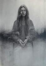 Originele tekening 29,5x42 cm, Antiek en Kunst, Kunst | Etsen en Gravures, Ophalen