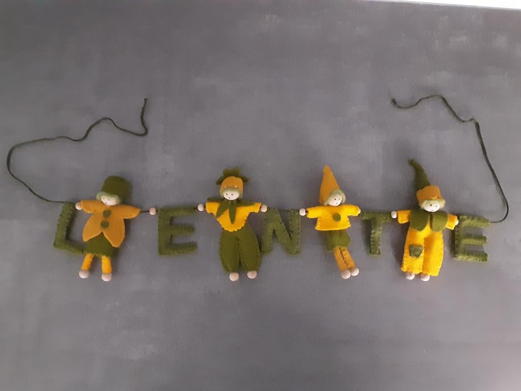 Lentsslinger, Hobby en Vrije tijd, Vilt, Ophalen of Verzenden, Nieuw, Figuurtje(s)