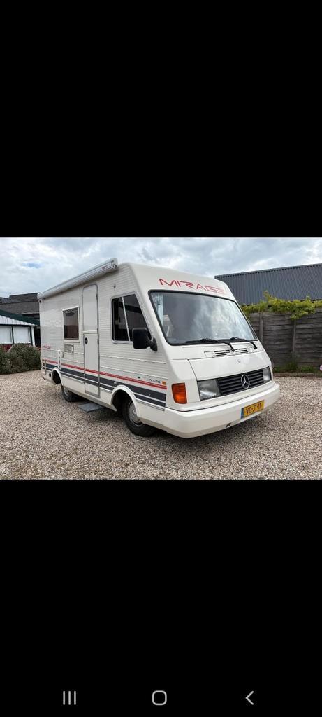 Mercedes mb 100 met Mirage opbouw, Caravans en Kamperen, Campers, Particulier, Buscamper of Camperbus, Mercedes-Benz, Ophalen