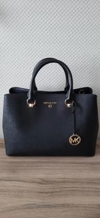 Michael Kors Edith large, Sieraden, Tassen en Uiterlijk, Tassen | Damestassen, Verzenden, Zo goed als nieuw, Zwart, Handtas