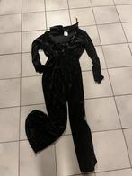 Zwarte fluweel jumpsuit, Ophalen of Verzenden, Zo goed als nieuw, Carnaval