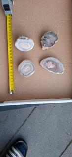 Agaat gepolijst Juchem Duitsland per stuk € 2,50, Ophalen of Verzenden, Mineraal