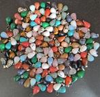 Edelstenen druppel hangers edelsteen sieraden hanger ketting, Ophalen of Verzenden