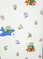 12829 Speels kinderbehang behang voor de kinderkamer Swiet, Verzenden, 75 m² of meer