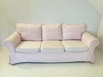 Ikea ektorp roze 3 zits - afbeelding 1