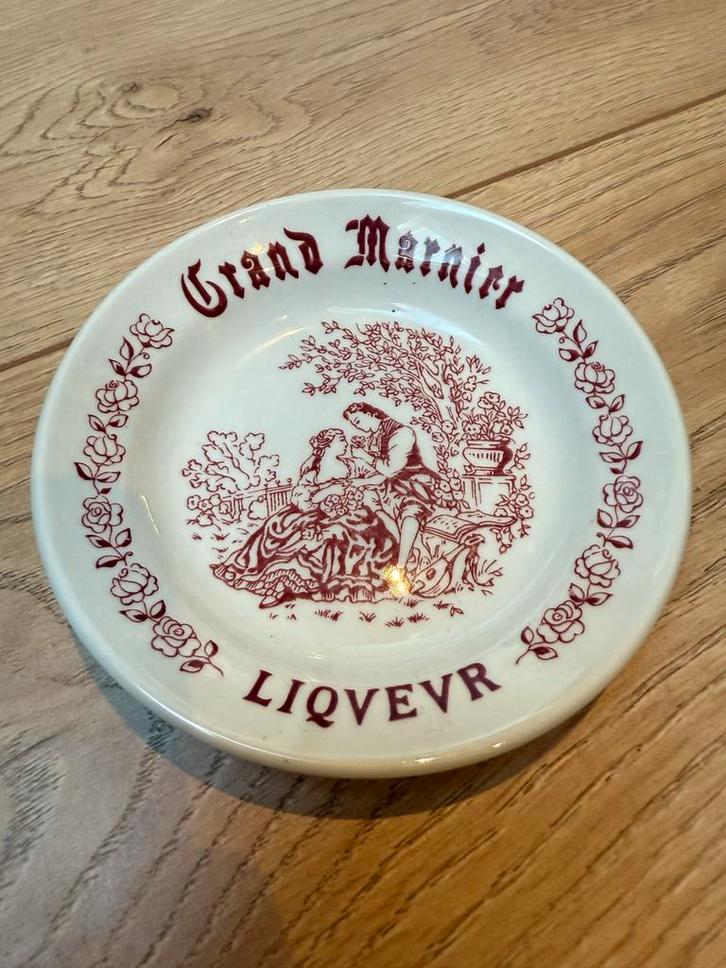 Vintage Grand Marnier Asbak, Verzamelen, Merken en Reclamevoorwerpen, Zo goed als nieuw, Gebruiksvoorwerp, Ophalen of Verzenden