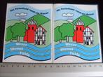 2x sticker stadt plaats gemeente wesel diemel fulda kassel, Verzenden, Zo goed als nieuw, Overige typen