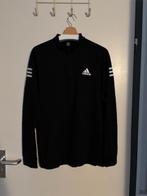 Zwart Adidas sportshirt - Maat S - lange mouw, Kleding | Heren, Sportkleding, Ophalen of Verzenden, Zo goed als nieuw, Maat 46 (S) of kleiner