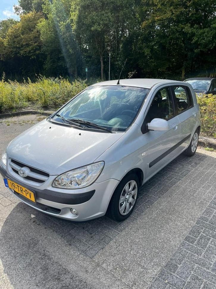Hyundai Getz 1.4 5DRS 2007 Grijs, Auto's, Hyundai, Particulier, Getz, Benzine, C, Hatchback, Handgeschakeld, Origineel Nederlands