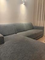 Grijze Hoekbank - Comfortabel en Stijlvol!, Huis en Inrichting, Ophalen, Gebruikt, Hoekbank, 200 tot 250 cm