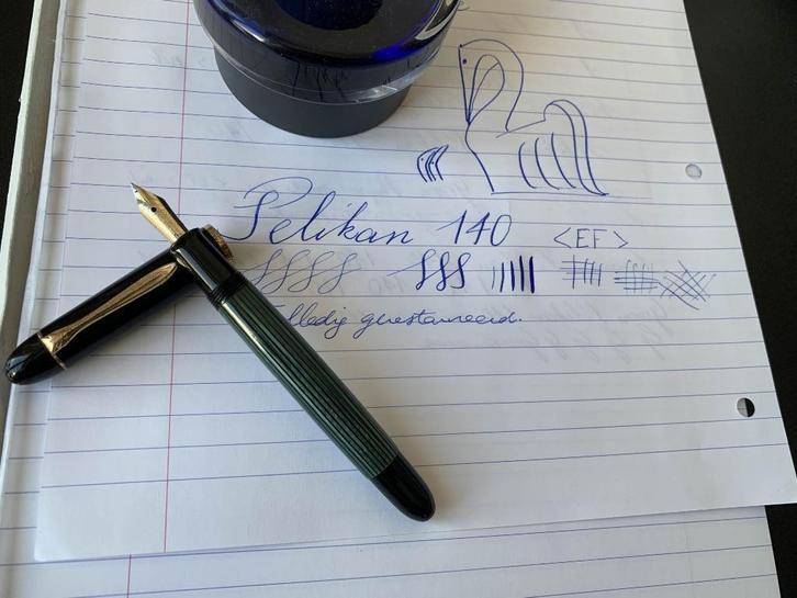 Pelikan 140 - Gerestaureerd, Verzamelen, Pennenverzamelingen, Zo goed als nieuw, Vulpen, Overige merken, Verzenden