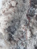 Markasiet en calciet op matrix uit Arteberg in de BRD., Verzamelen, Mineralen en Fossielen, Ophalen of Verzenden, Mineraal