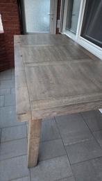 Eiken eetkamertafel (moet weg!), Huis en Inrichting, Tafels | Eettafels, Ophalen, 200 cm of meer, 50 tot 100 cm, Zo goed als nieuw