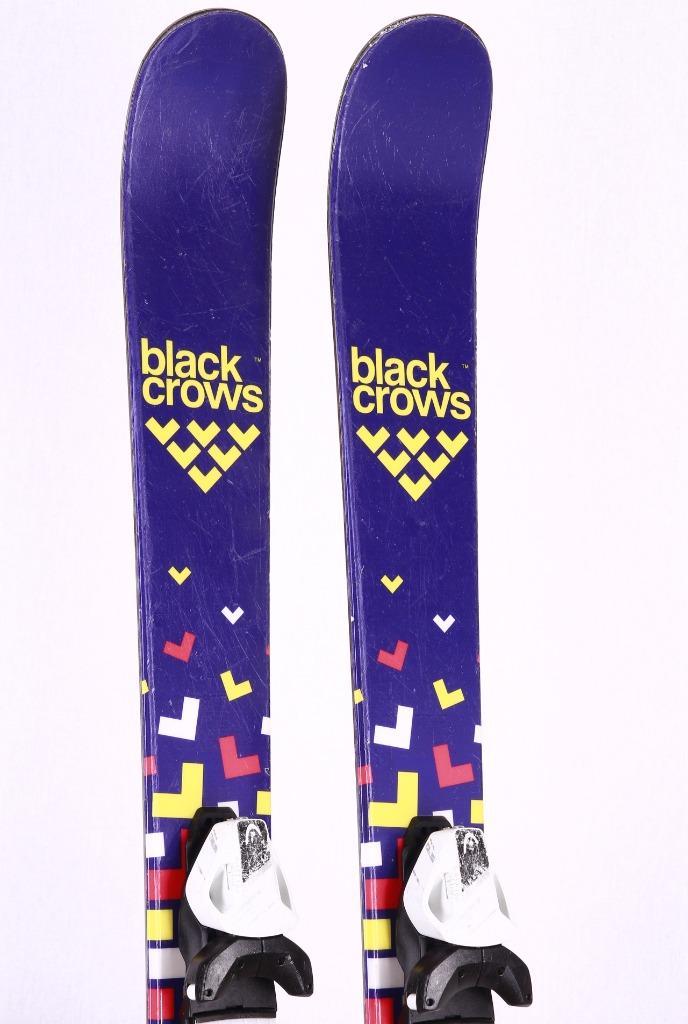 130.5 kinder ski's BLACK CROWS JUNIUS, FREESTYLE, TWINTIP, Sport en Fitness, Skiën en Langlaufen, Gebruikt, Ski's, Skiën, Overige merken
