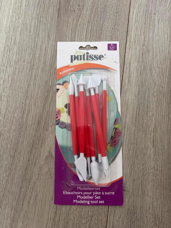 Patisse Modelleerset voor Taartdecoratie, Hobby en Vrije tijd, Taarten en Cupcakes maken, Nieuw, Versiering, Taarten of Cupcakes