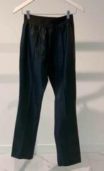 Est,Seven black leather straight pants xl NEW, Zwart, Maat 42/44 (L), Ophalen of Verzenden, Lang