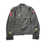 WWII US Ike Jacket First Special Service Forces ADSEC, Ophalen of Verzenden, Amerika, Embleem of Badge