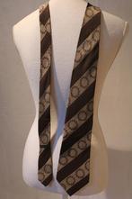 Stropdas Giorgio Armani vintage retro, Bruin, Nieuw, Met patroon, Giorgio armani