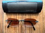 Vintage Cartier Titanium Zonnebril jaren 1990/2000, Sieraden, Tassen en Uiterlijk, Zonnebrillen en Brillen | Heren, Overige merken