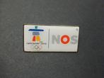 Olympische Spelen Vancouver 2010 ( NOS Omroep), pin, Verzamelen, Speldjes, Pins en Buttons, Ophalen of Verzenden, Gebruikt, Overige onderwerpen