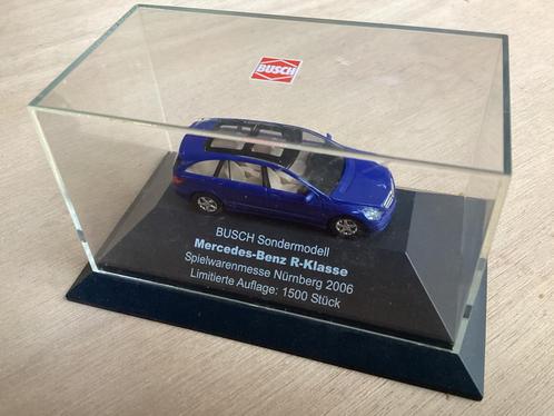 Busch Mercedes Benz R-klasse gelimiteerde oplage messe 2006, Hobby en Vrije tijd, Modelauto's | 1:87, Nieuw, Auto, Overige merken