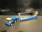 1/55 Hanomag Henschel truck met dieplader Aral Siku V307, Hobby en Vrije tijd, Modelauto's | 1:50, Ophalen of Verzenden, Gebruikt