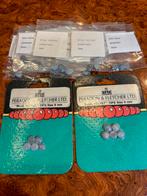 Snooker pomerans Peradon & Fletcher blue velvet 9 mm 2stuks, Nieuw, Overige typen, Ophalen of Verzenden