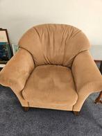 Stoffen fauteuil alcantara, 75 tot 100 cm, Ophalen of Verzenden, Zo goed als nieuw, 75 tot 100 cm