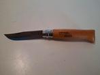 Opinel nr 8 carbon zakmes, Ophalen of Verzenden, Zo goed als nieuw