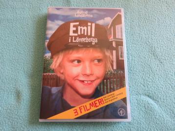 Zweedse DVD box: 3 films over Emil i Lönneberga A. Lindgren beschikbaar voor biedingen