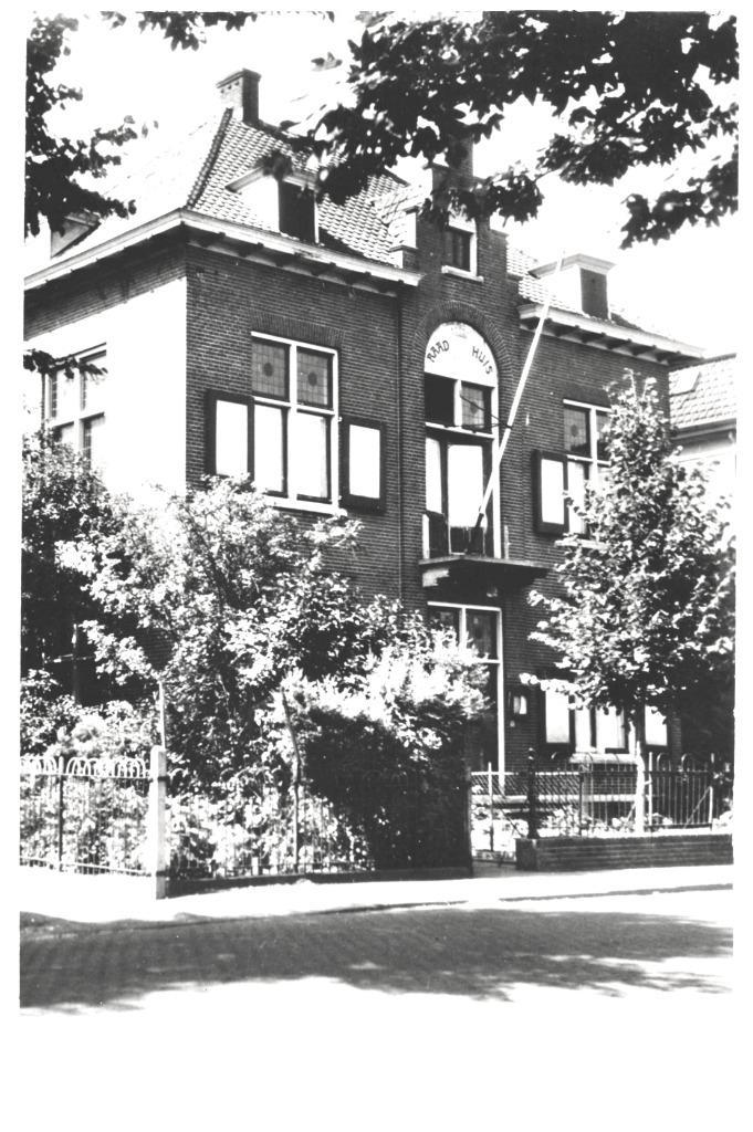 979492 Bunschoten Utr 1962 Gemeentehuis Niet Gelopen, Verzamelen, Ansichtkaarten | Nederland, Ongelopen, Utrecht, 1960 tot 1980
