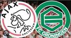 Ajax vs. FC Groningen 2 kaarten vak 117, Tickets en Kaartjes, Sport | Voetbal, Twee personen