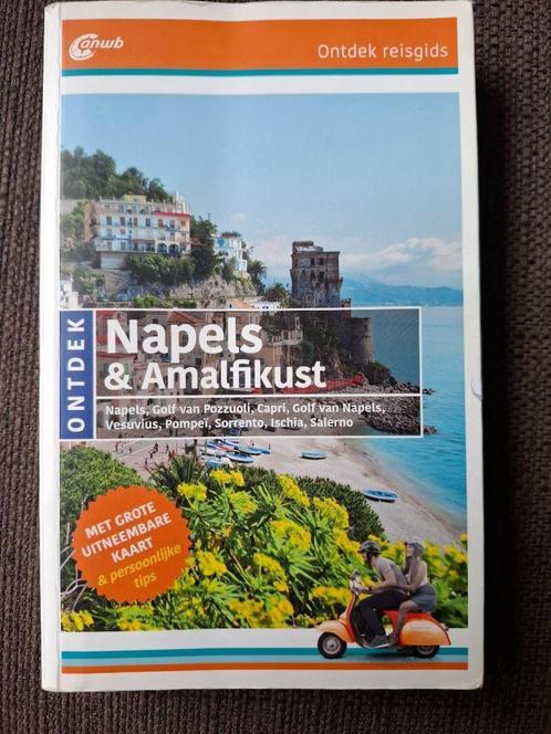 ANWB ontdek reisgids - Napels & Amalfikust  + kaart, Boeken, Reisgidsen, Gelezen, Reisgids of -boek, Europa, ANWB, Ophalen of Verzenden