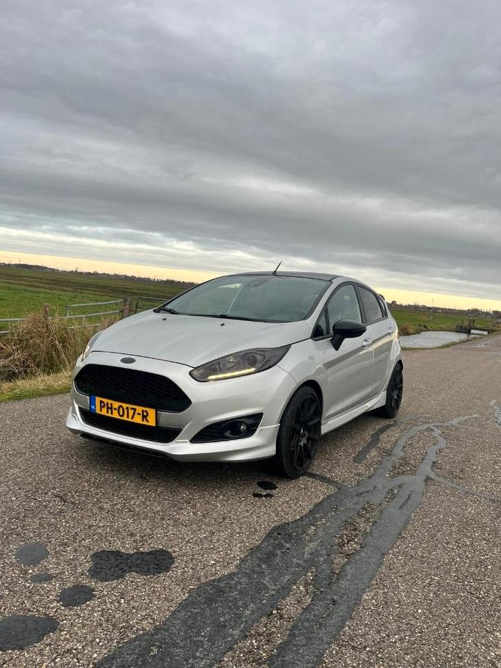 Ford Fiësta 1.0 Ecoboost, 5dr 2017 Grijs, Auto's, Ford, Particulier, Fiësta, ABS, Achteruitrijcamera, Airbags, Airconditioning